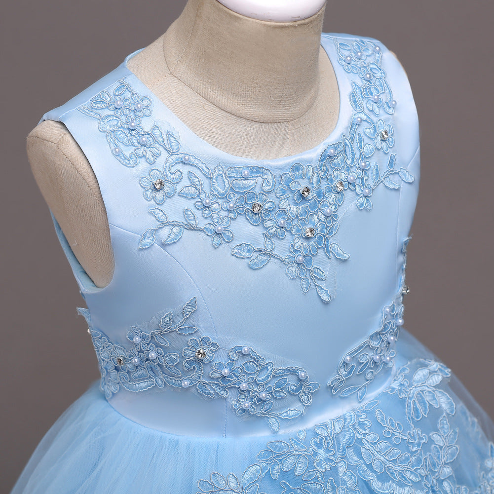 Flower Girl Dress with Bow