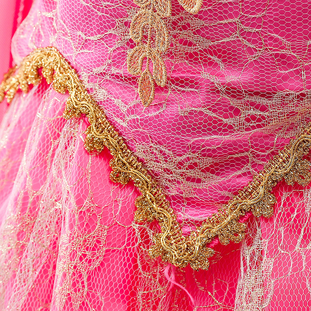 Lace Disney Princess Aurora Costume in Sleeping Beauty