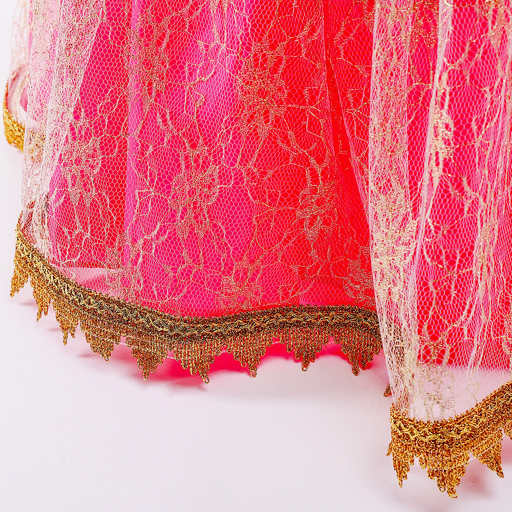 Lace Disney Princess Aurora Costume in Sleeping Beauty