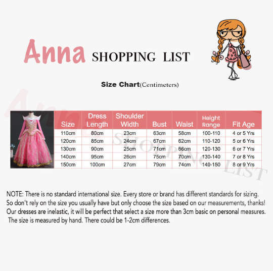 Princess Aurora Costume in Sleeping Beauty