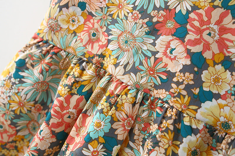Baby Floral Dress with Hat