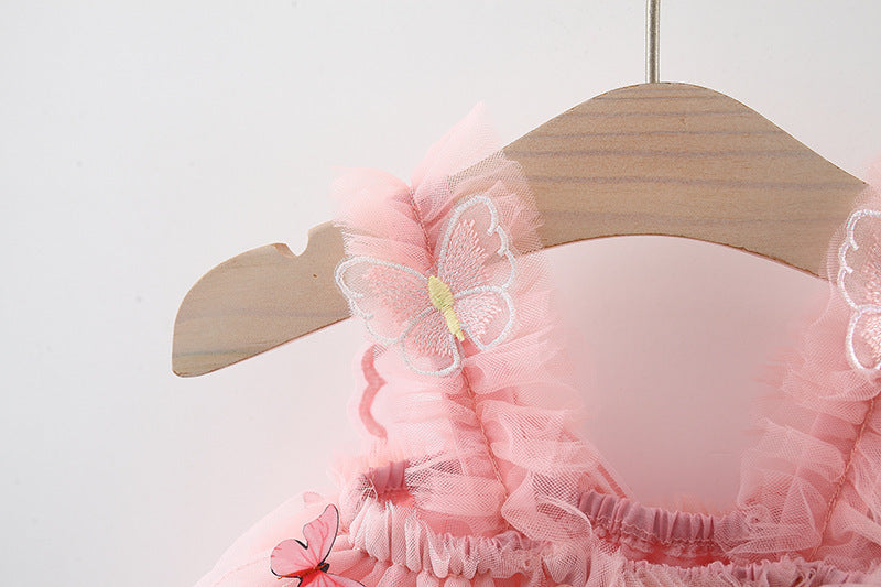 Green Baby Butterfly Dress