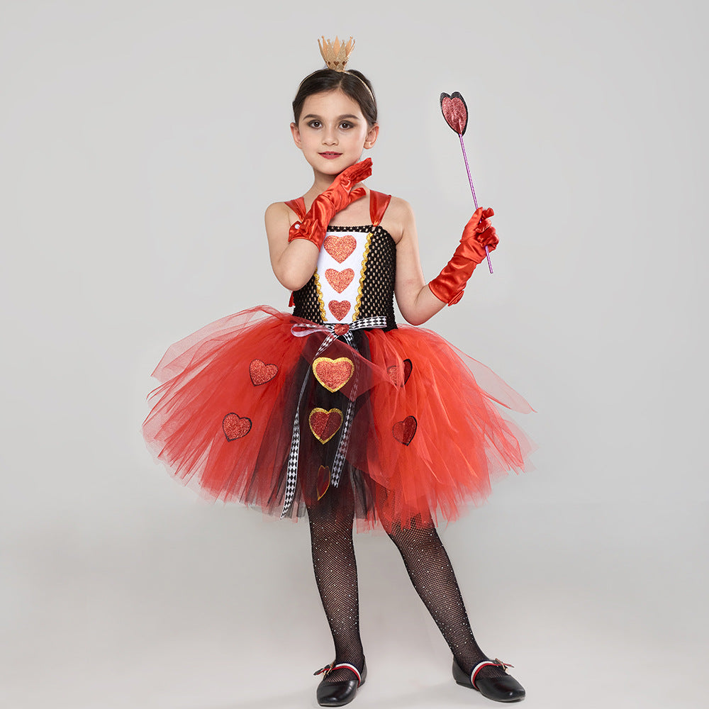 Kids Queen of Hearts Costume