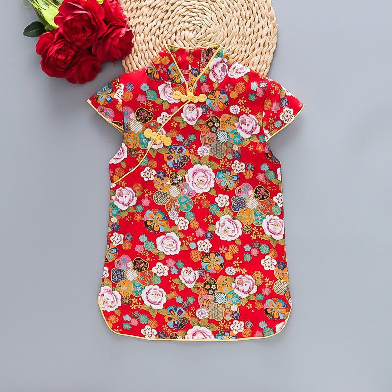 Cotton Girl Cheongsam