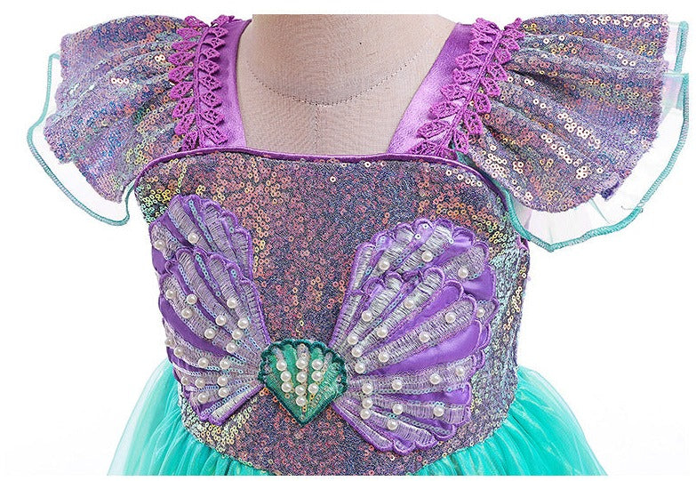 kids mermaid dress