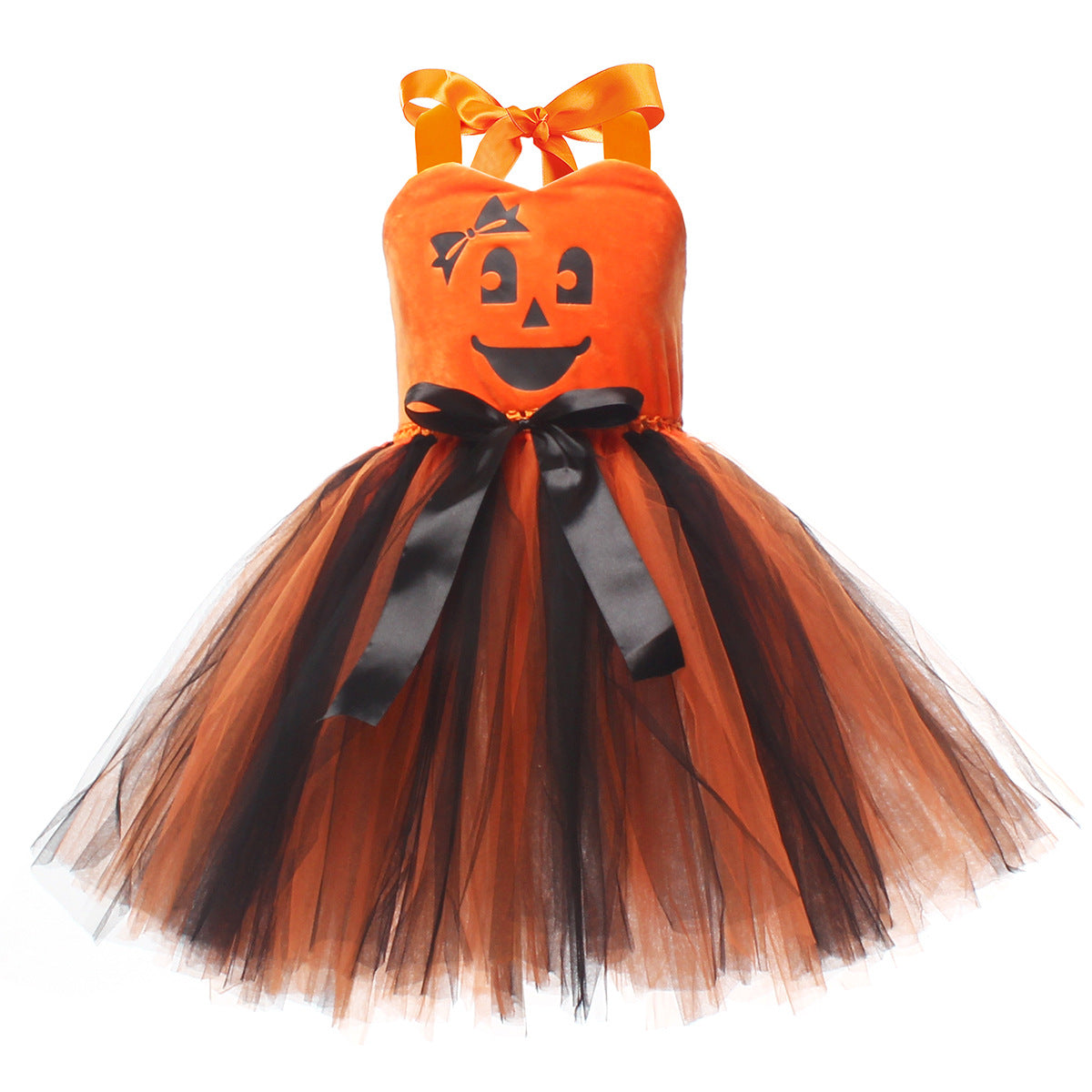 Pumpkin Girls Dress
