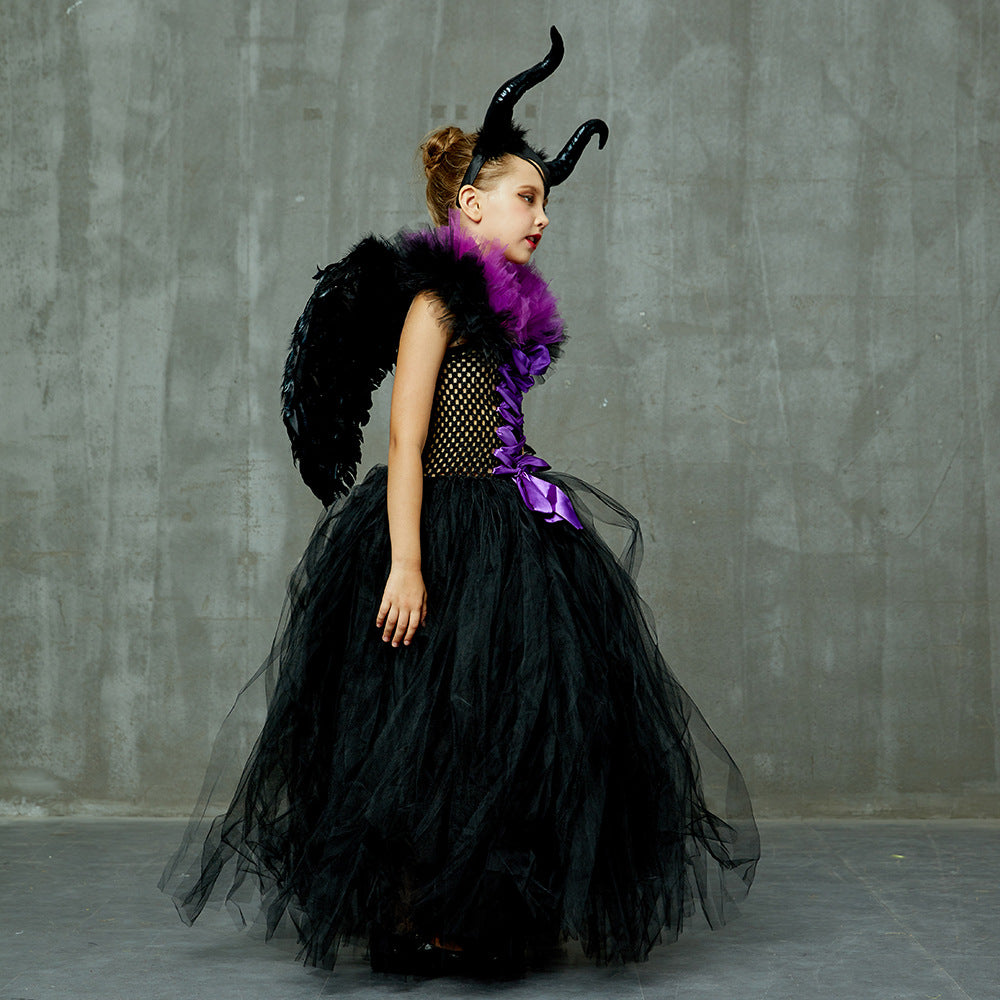 Maleficent Costume with Wings