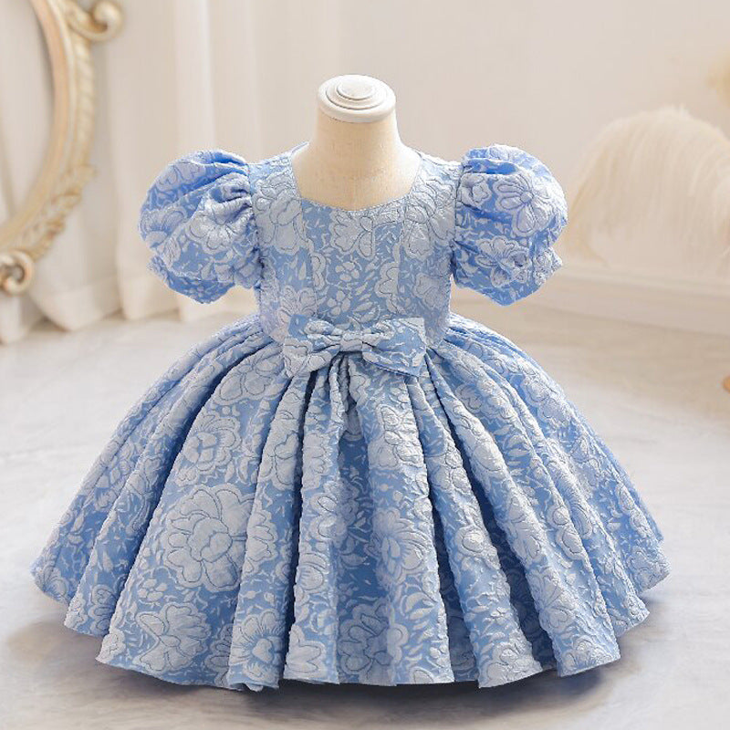 Royal Flower Girl Dress