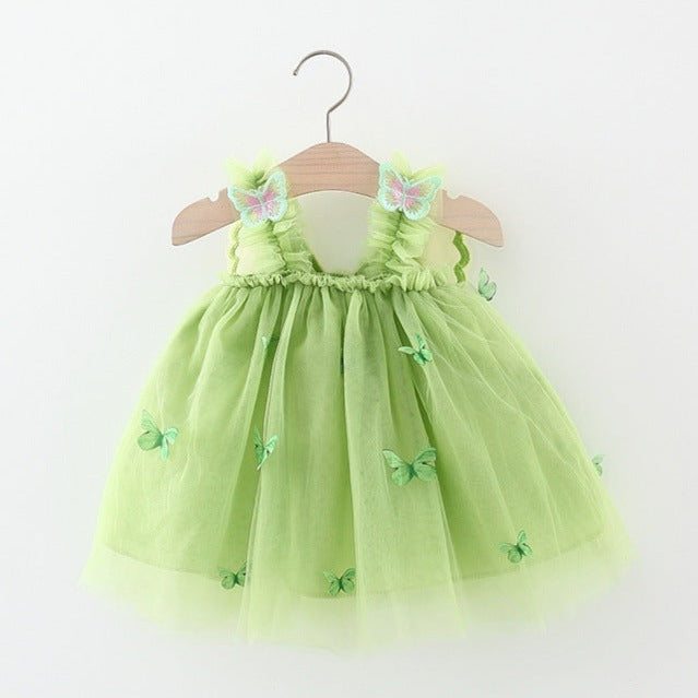 Green Baby Butterfly Dress