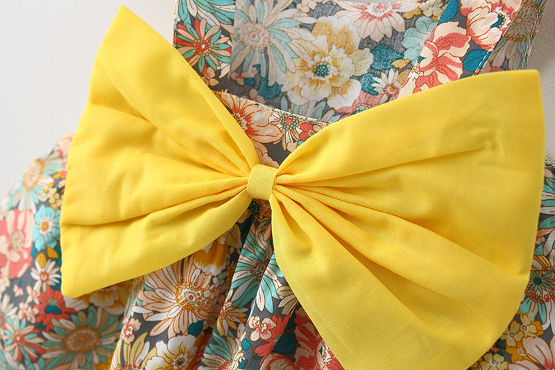 Baby Floral Dress with Hat