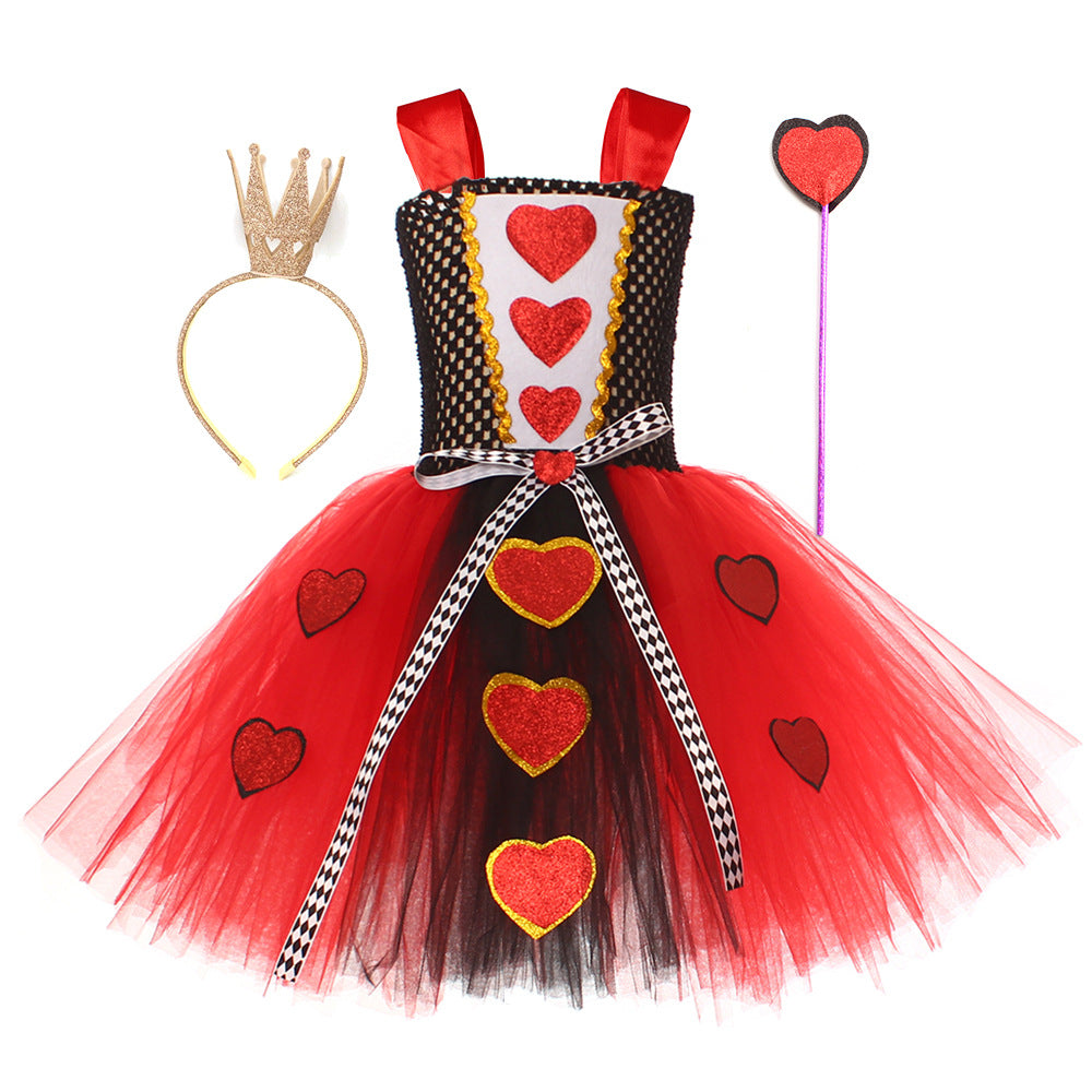 Kids Queen of Hearts Costume