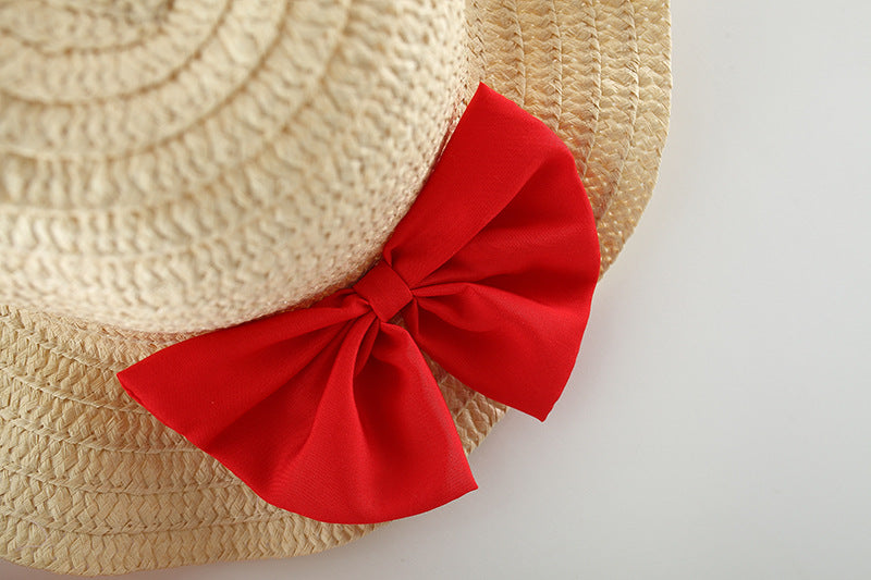 Baby Strawberry Dress with Hat