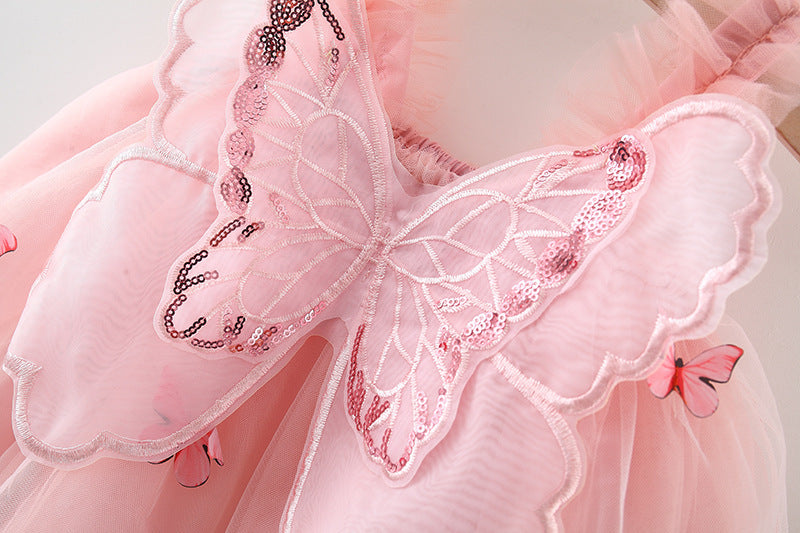Green Baby Butterfly Dress