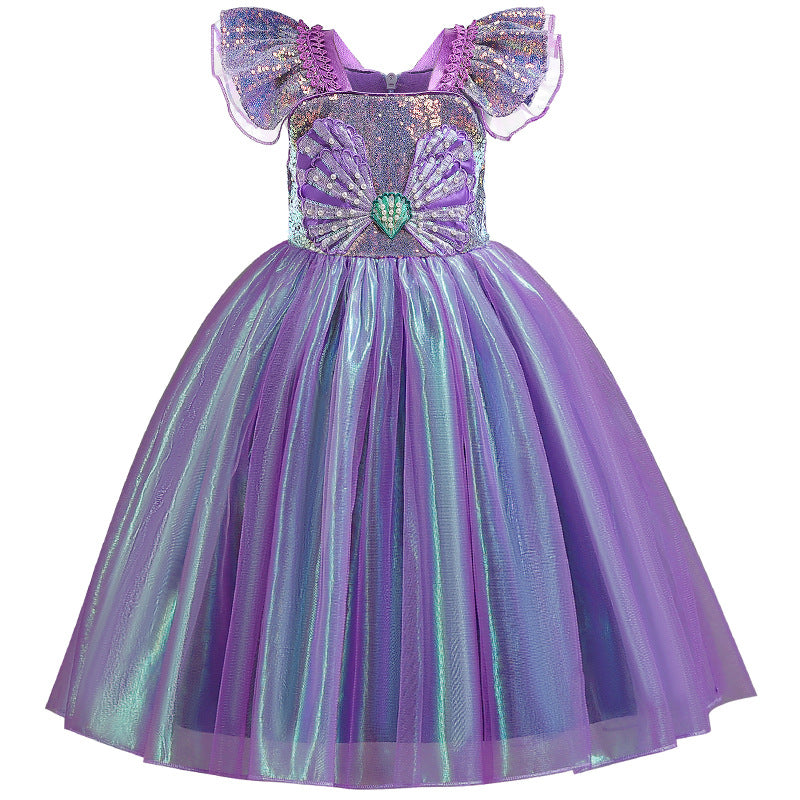 kids mermaid dress