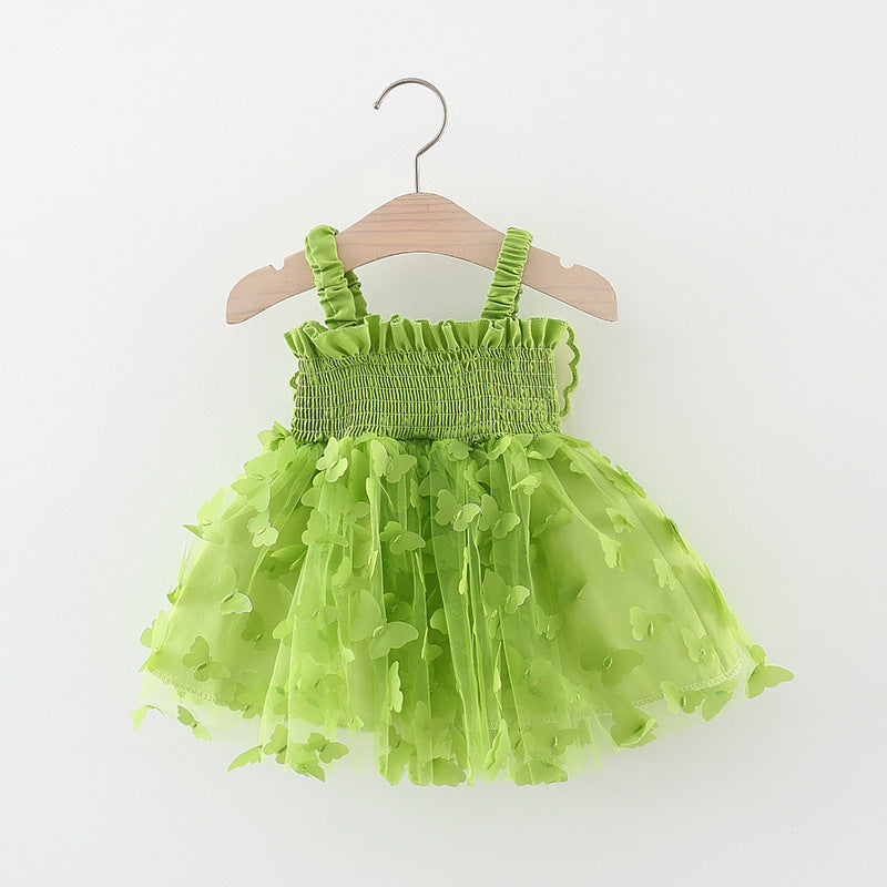 Pink Baby Butterfly Dress
