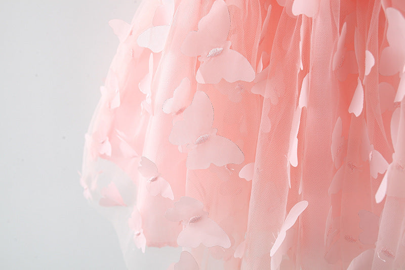 Pink Baby Butterfly Dress
