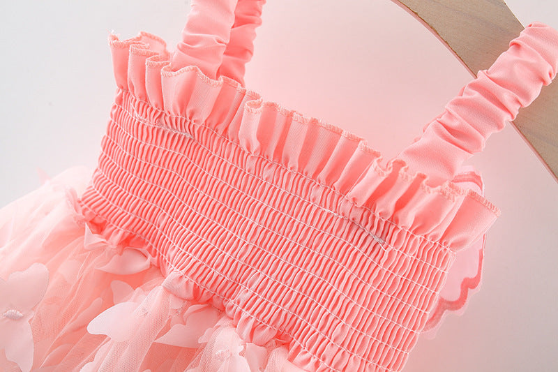 Pink Baby Butterfly Dress