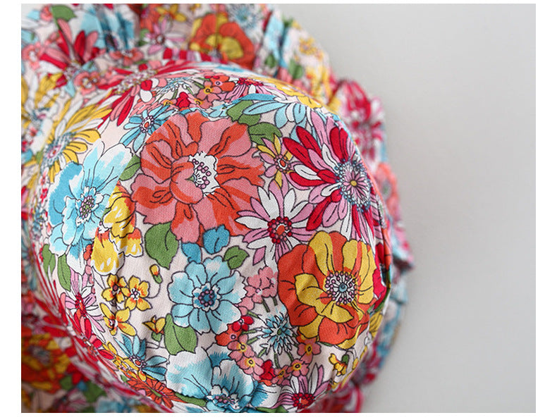 Baby Floral Dress with Hat
