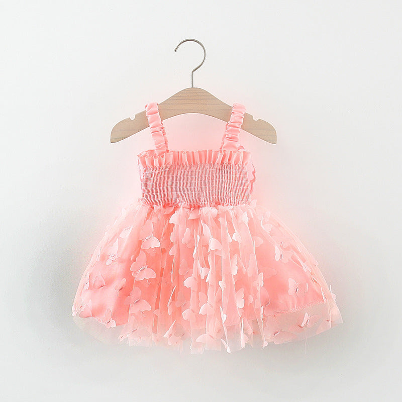 Pink Baby Butterfly Dress