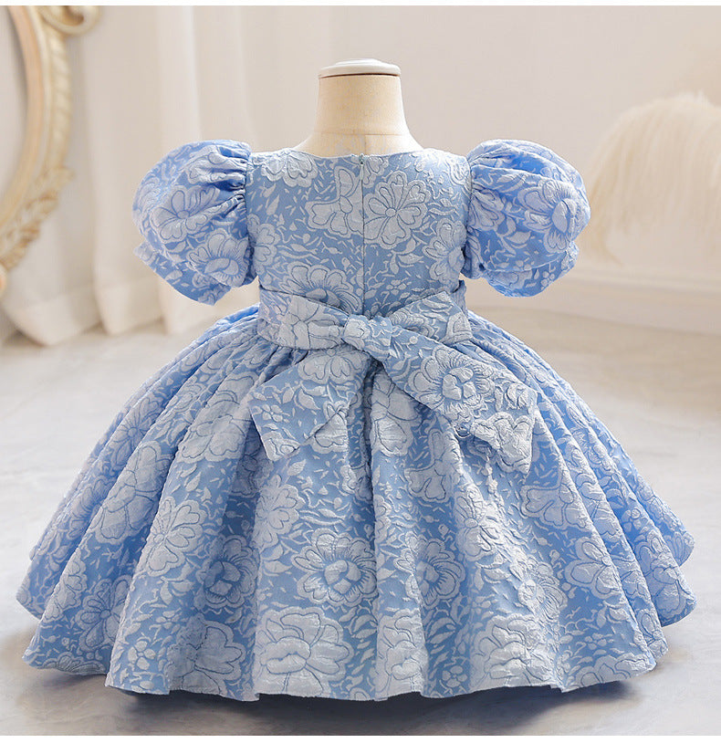 Royal Flower Girl Dress
