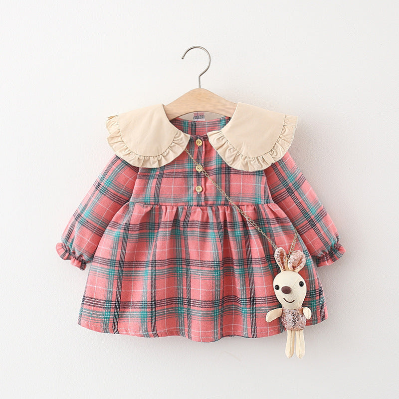 Long Sleeves Baby Dress with Bunny
