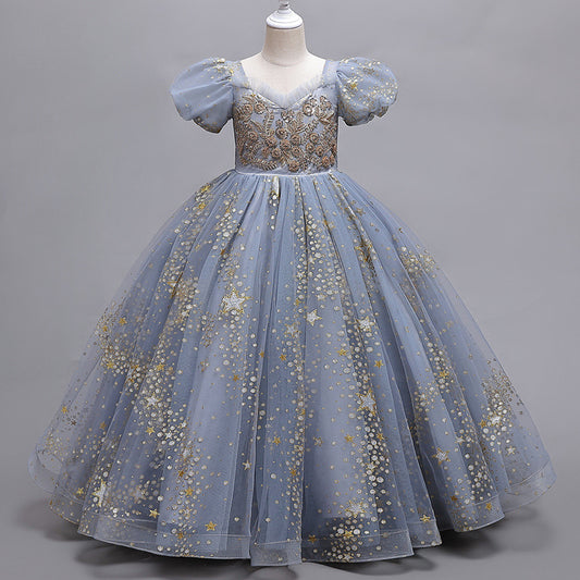 Luxury Tulle Flower Girl Dress